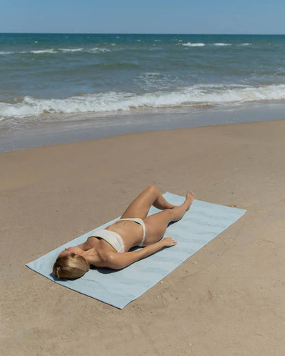 Aquamarine beach towel - MARINA