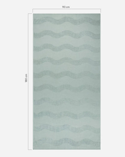 Aquamarine beach towel - MARINA