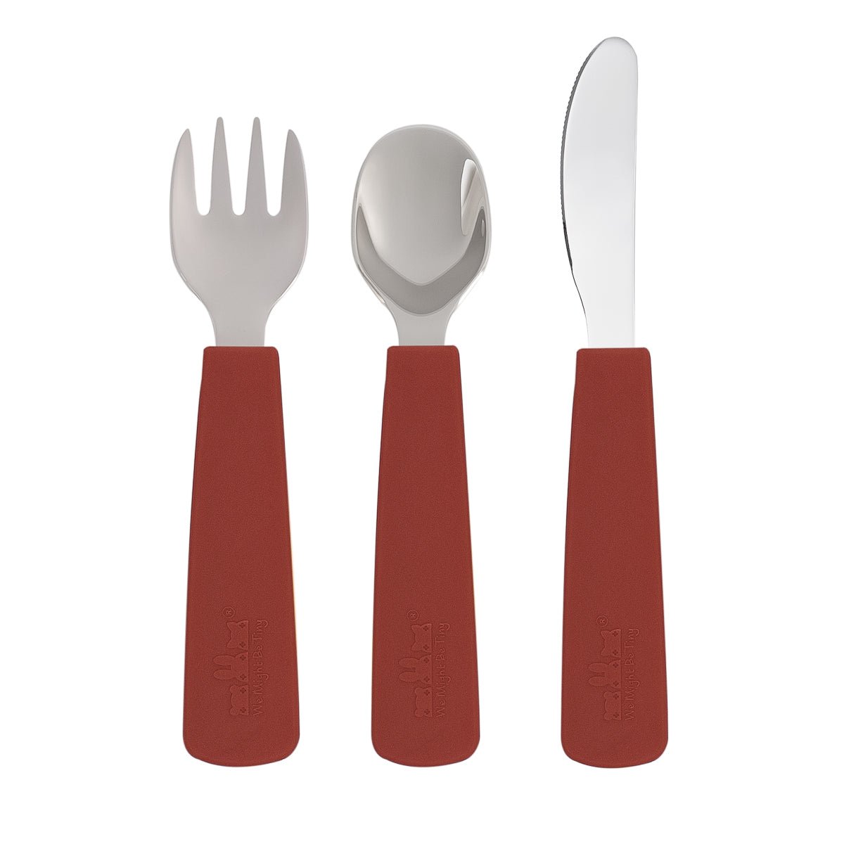Rust children's cutlery set