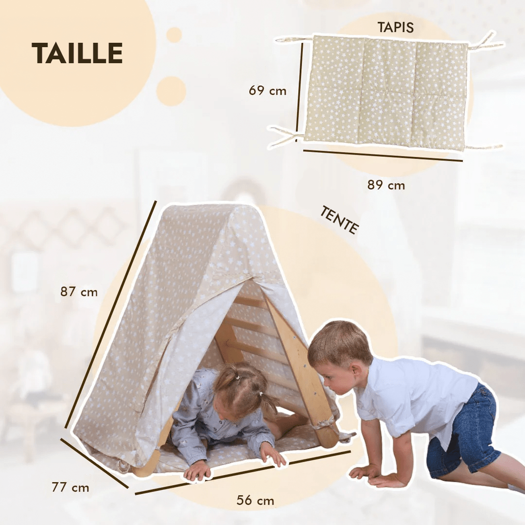 Tente avec Tapis pour Triangle d'Escalade – Goodevas