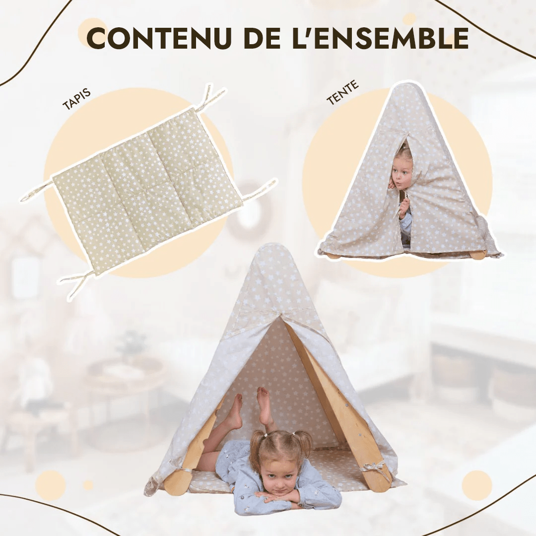 Tente avec Tapis pour Triangle d'Escalade – Goodevas