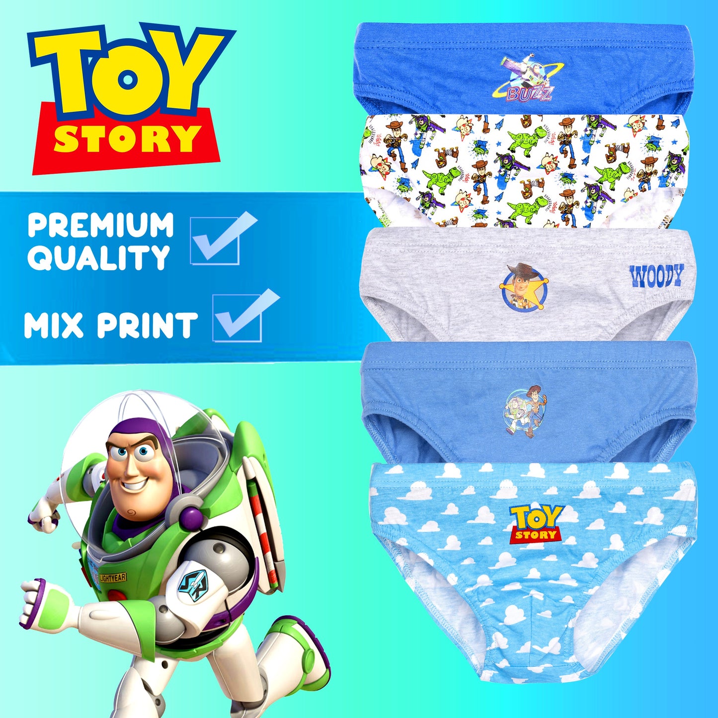 Toy Story Underwear