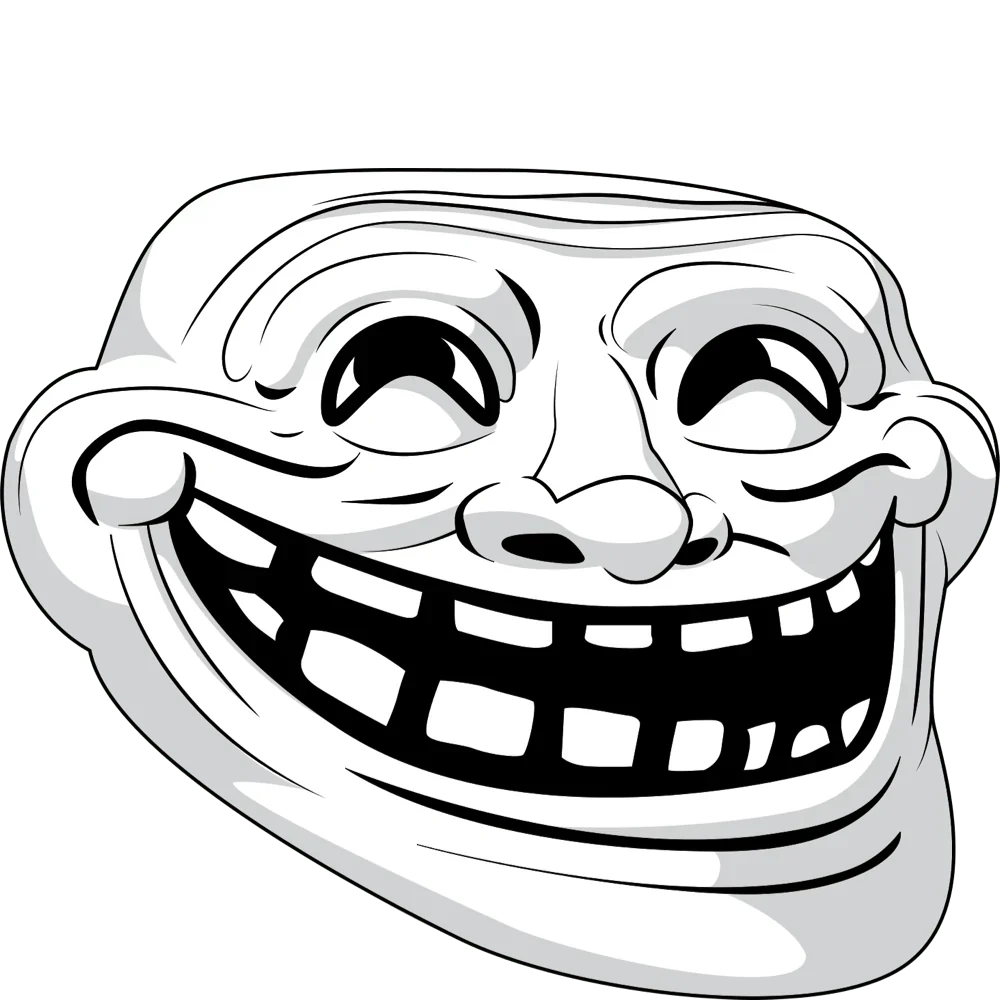 Figurine Troll Face