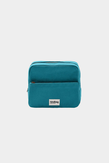 Trousse de toilette XL Alix Bleu paon