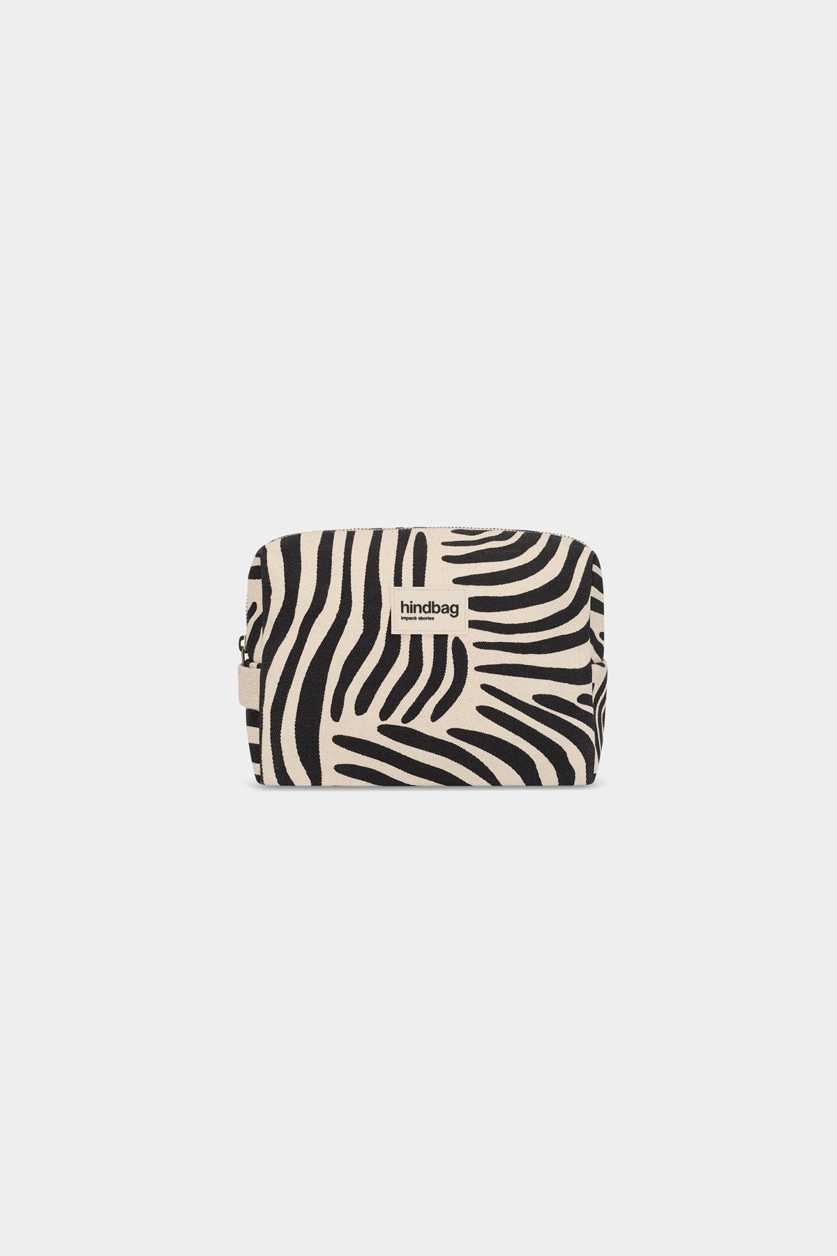 Trousse de toilette Léon Zèbre écru