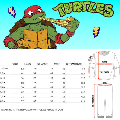 TEENAGE MUTANT NINJA Turtles - pyjamas