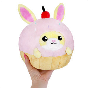 Peluche Undercover Squishable – Lapin en Cupcake