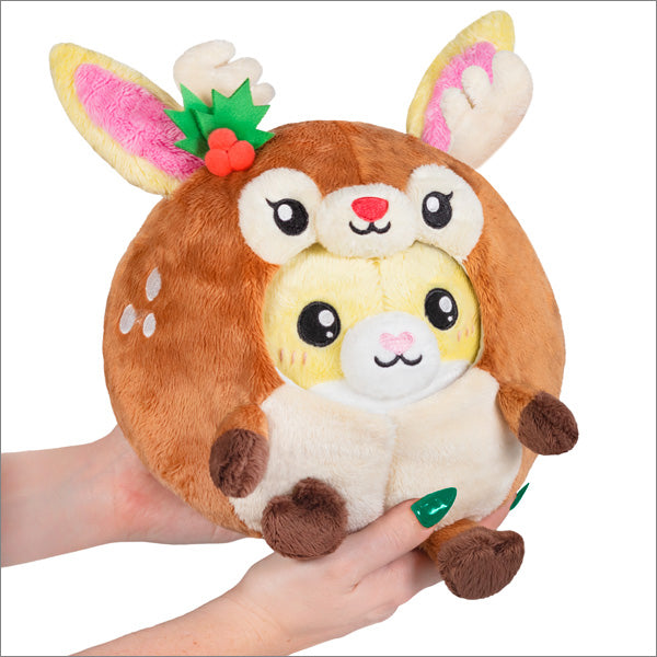 Peluche Undercover – Lapin Déguisé en Renne