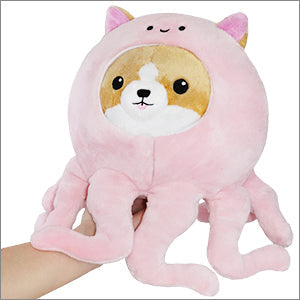 Peluche Undercover Squishable – Corgi en Pieuvre