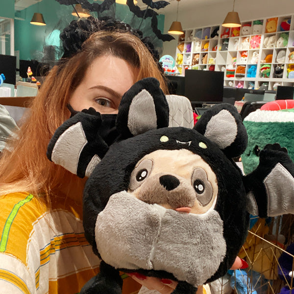 Peluche Undercover Squishable – Carlin en Chauve-Souris