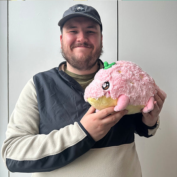 Peluche Mini Squishable – Crocodile Fraise