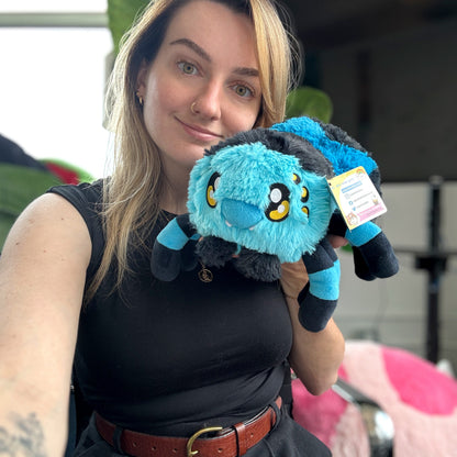 Peluche Mini Squishable – Tarentule Bleue