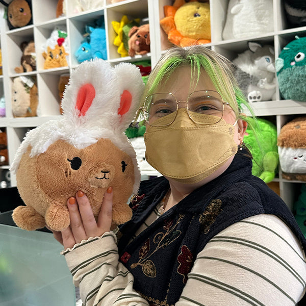 Peluche Mini Squishable – Lapin Cannelle Cinnabunny
