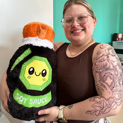 Peluche Comfort Food Squishable – Sauce Soja