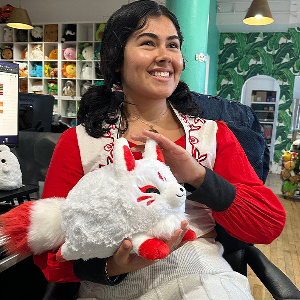 Peluche Mini Squishable – Bébé Kitsune