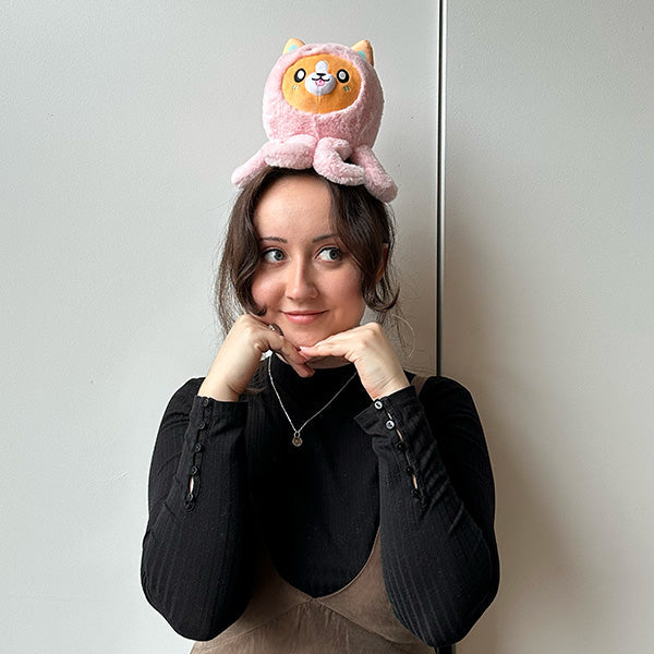 Peluche Undercover – Snacker Corgi Déguisé en Pieuvre