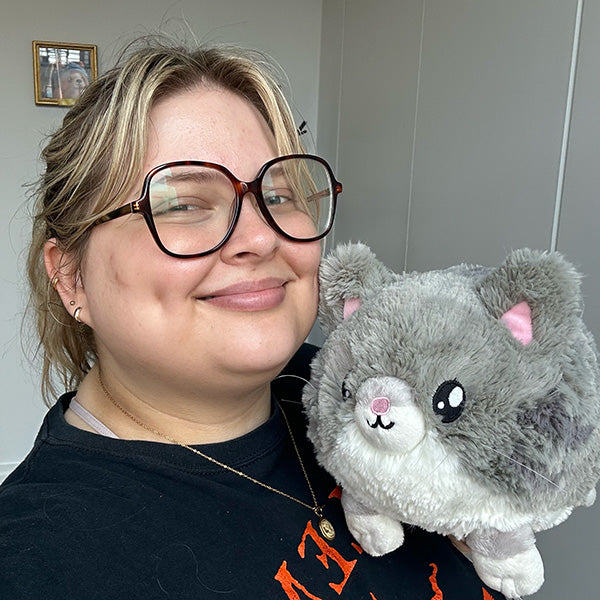 Peluche Mini Squishable – Chat Gris