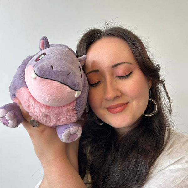 Peluche Mini Squishable – Hippopotame Pygmée