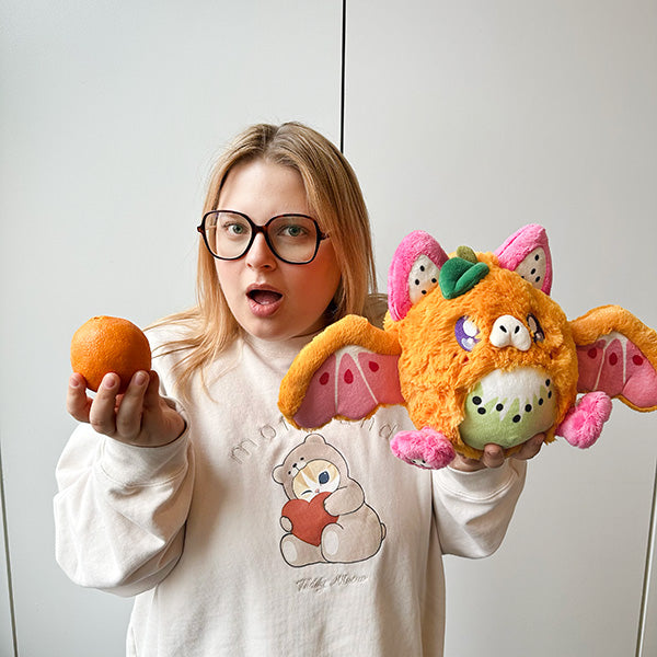 Peluche Mini Squishable – Chauve-Souris Frugivore