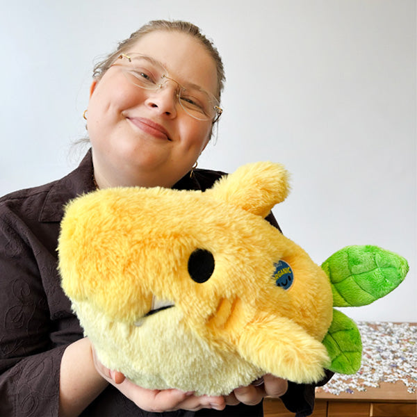 Peluche Mini Squishable – Requin Citron