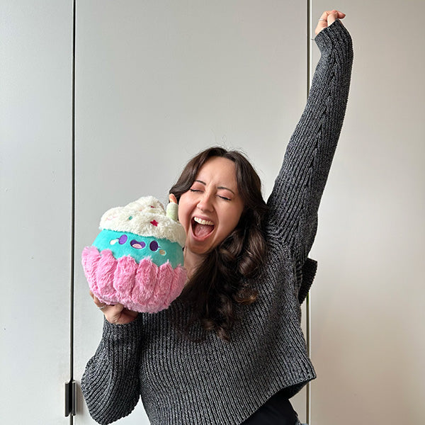 Peluche Comfort Food – Cupcake de Fête