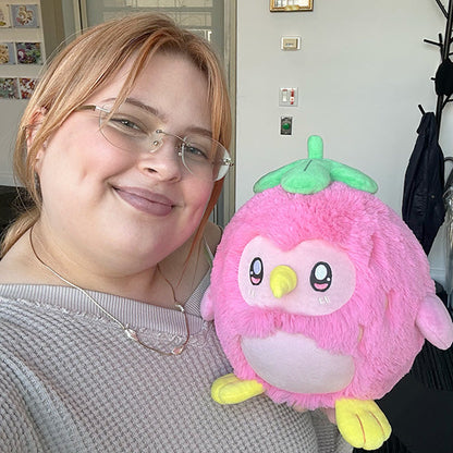 Peluche Mini Squishable – Fraise Pingouin