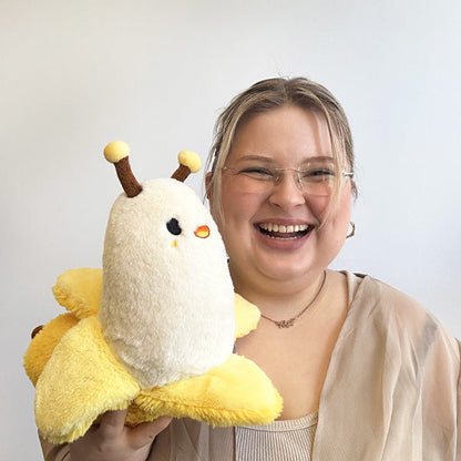 Peluche Mini Squishable – Banane Slug