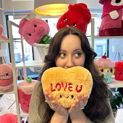Peluche Snacker – Cœurs Bonbon Love U