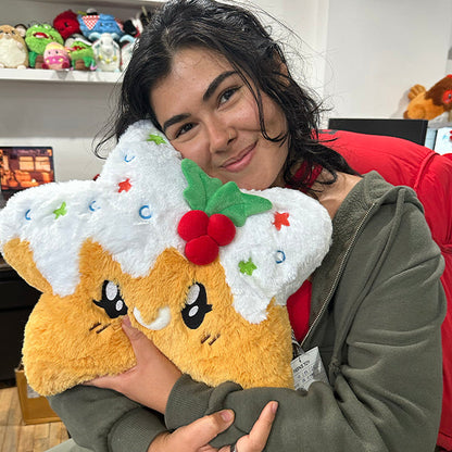 Peluche Comfort Food – Biscuit Étoile de Noël
