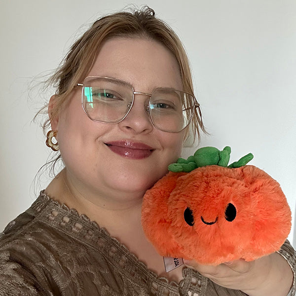 Peluche Snacker Squishable – Citrouille