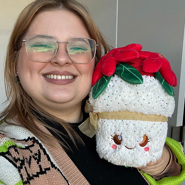 Peluche Mini Squishable – Poinsettia