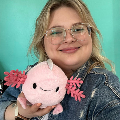 Peluche Snacker Squishable – Bébé Axolotl