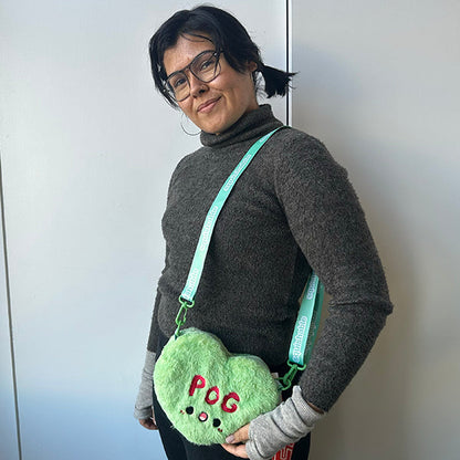 Sac Bandoulière Squishable – Cœur Bonbon Duveteux POG