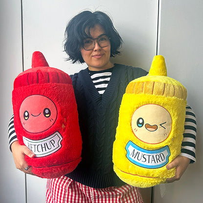 Peluche Comfort Food – Moutarde