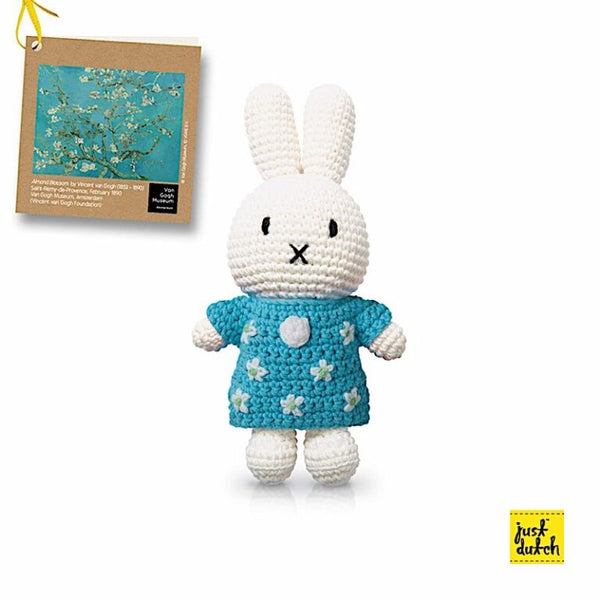 Peluche en Crochet Miffy - Robe Fleurs Blossom