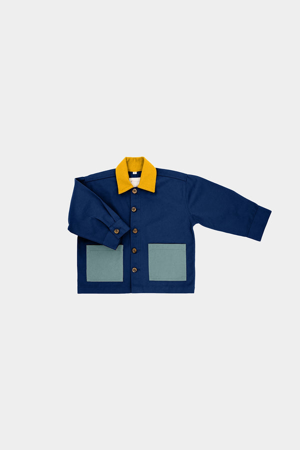 Veste Marceau Tricolore navy