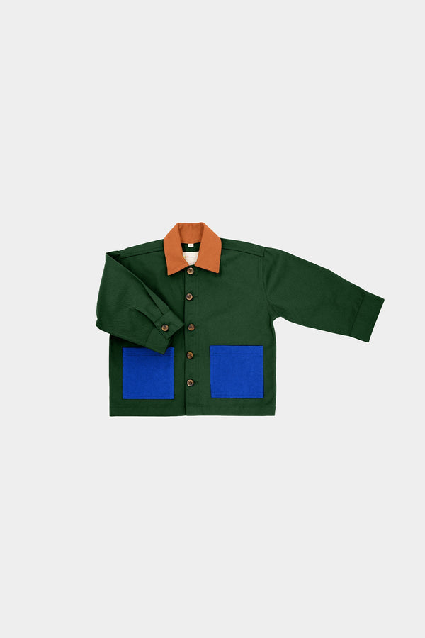 Veste Marceau Tricolore sapin