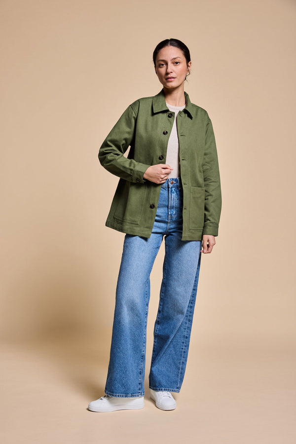 Unisex Marcel Olive Jacket
