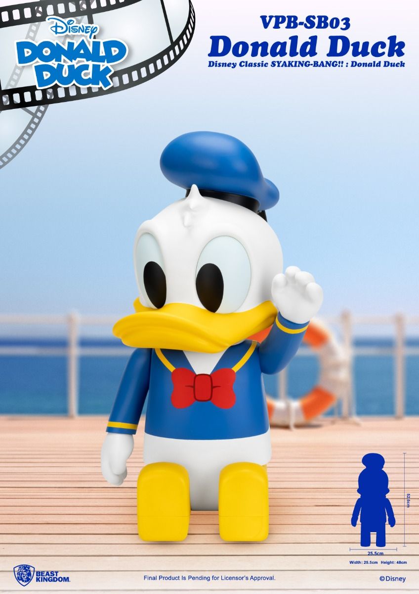Piggy bank SYAKING-BANG!! Donald Duck