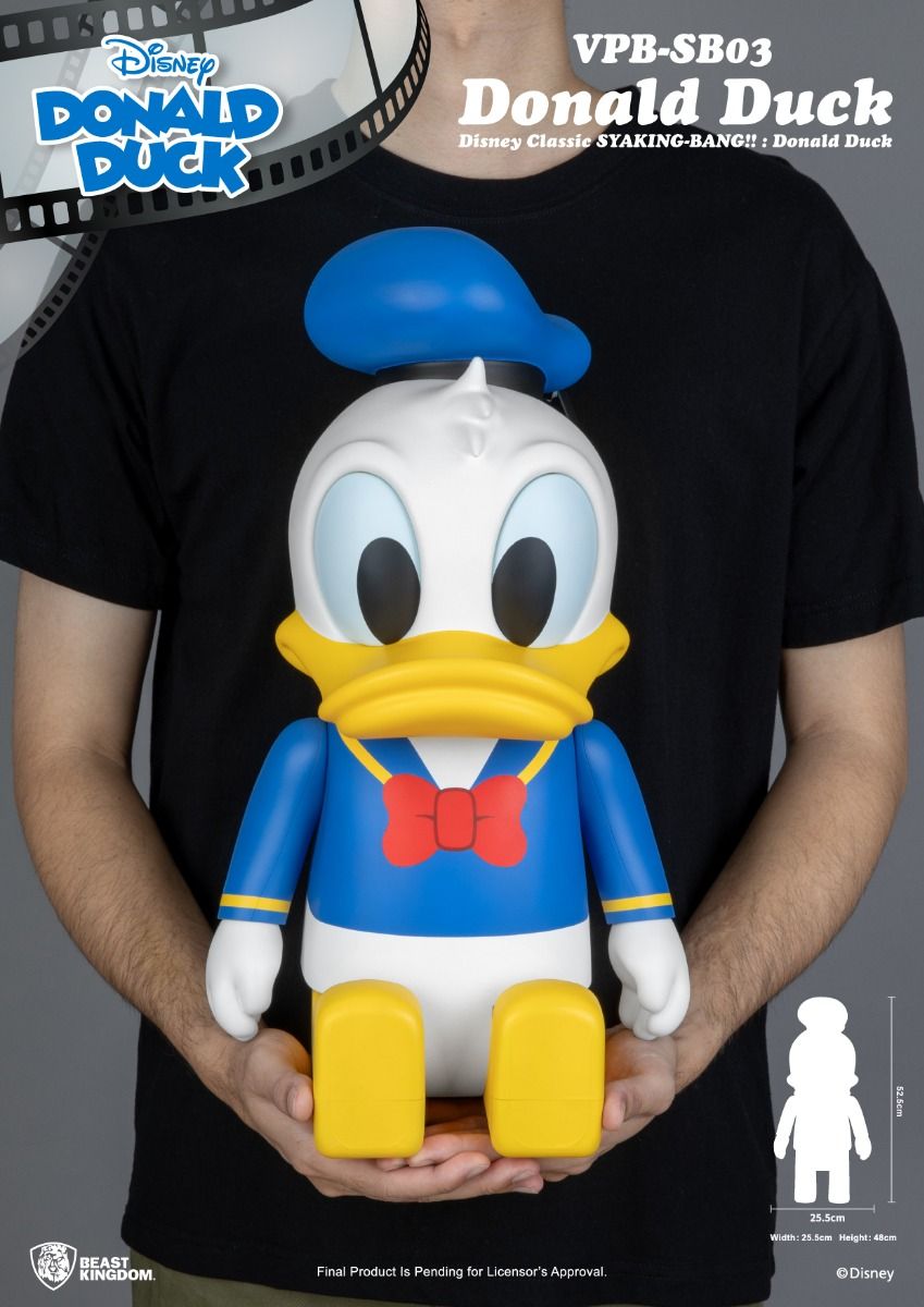 Piggy bank SYAKING-BANG!! Donald Duck
