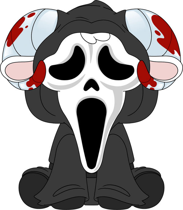 Ghost Face Rammie Plush (9in)