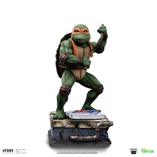 Michelangelo Statue - TMNT Movie - Art Scale 1/10 - Iron Studios