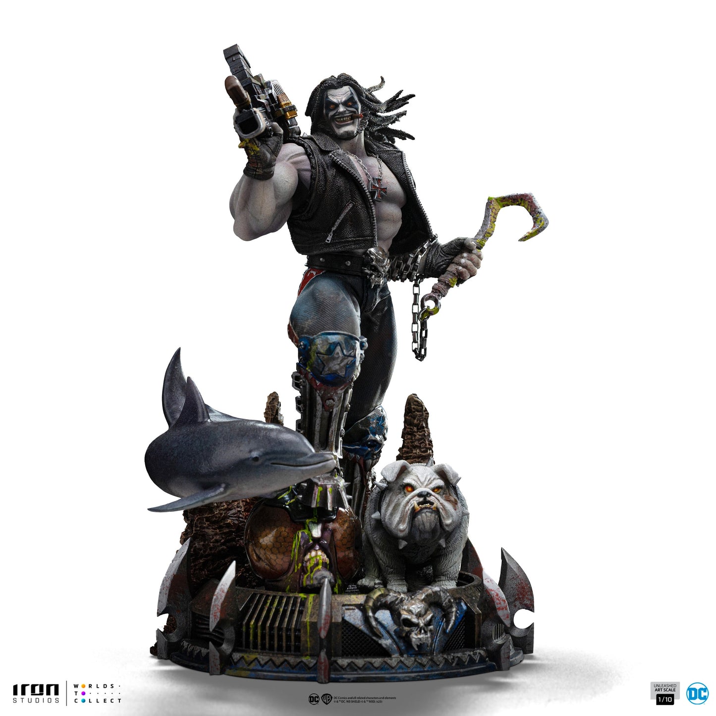 Pre-Order - Lobo Unleashed Statue - DC Comics - Art Scale 1/10 - Iron Studios