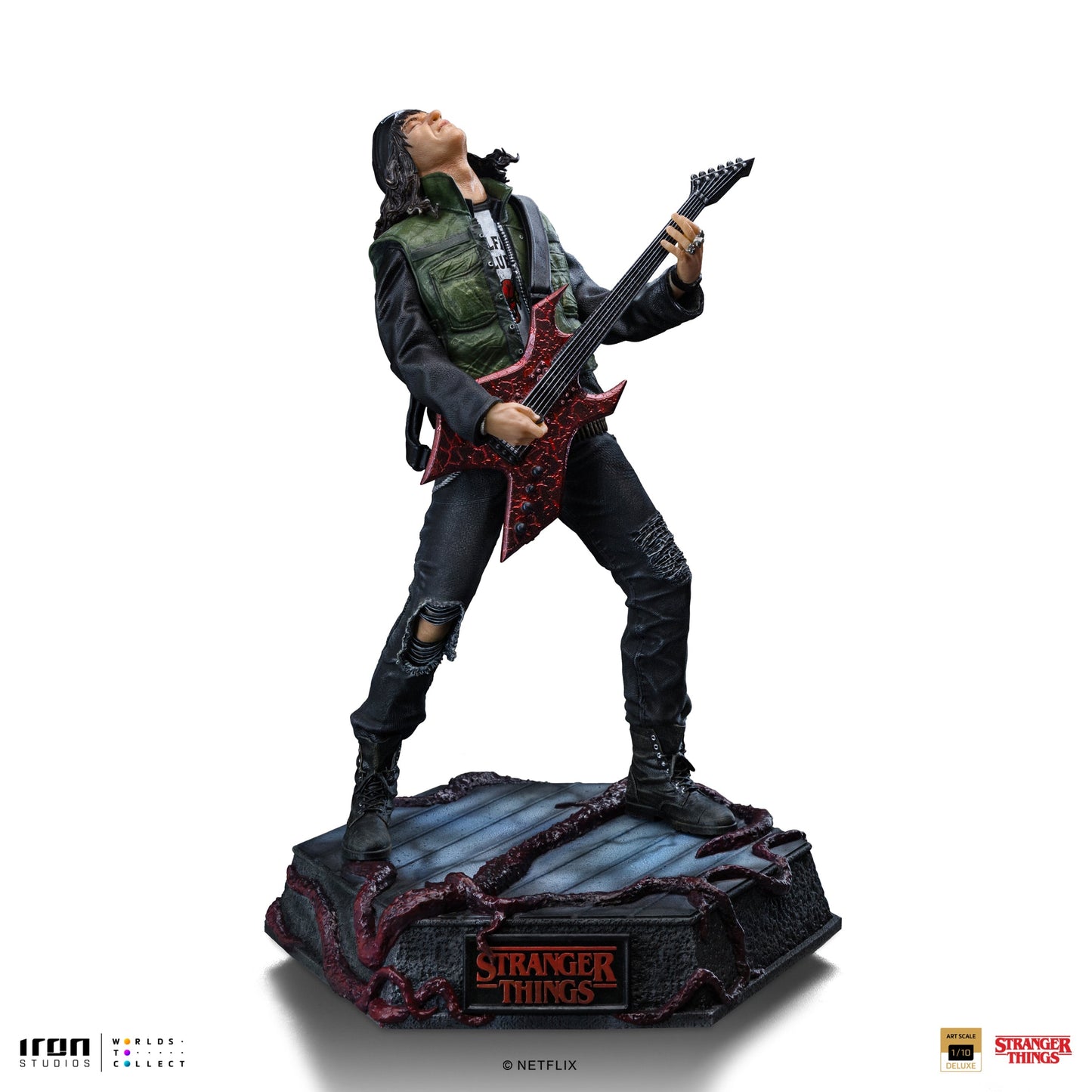 Eddie Statue - Stranger Things - Art Scale 1/10 - Iron Studios