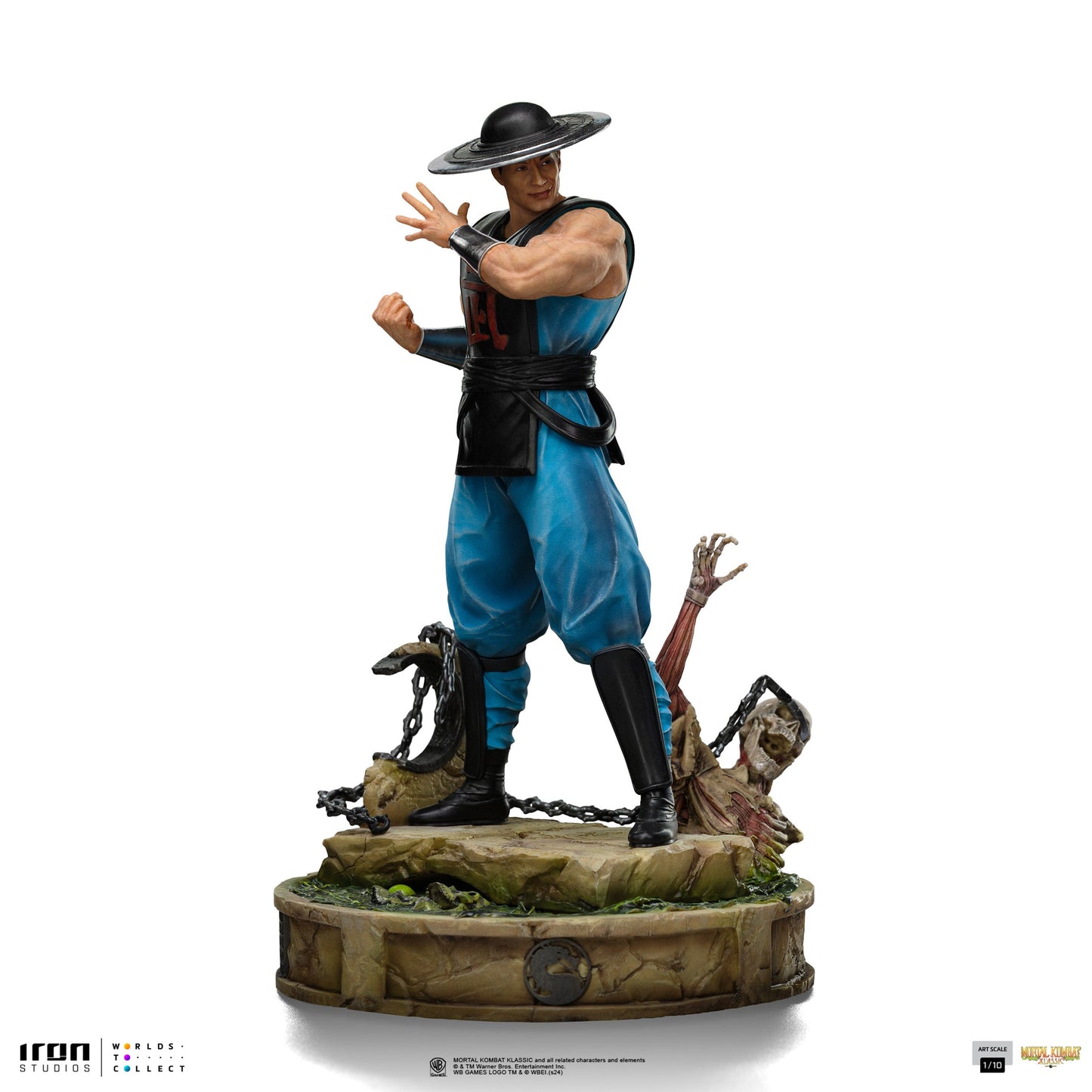Kung Lao Statue - Mortal Kombat - Art Scale 1/10 - Iron Studios
