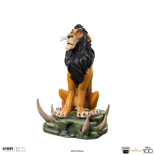 Scar Statue - Disney 100th - The Lion King - Art Scale 1/10 - Disney Classics