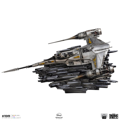 Mando's N-1 Starfighter Statue - Star Wars: The Book of Boba Fett - Demi Art Scale 1/20 - Iron Studios