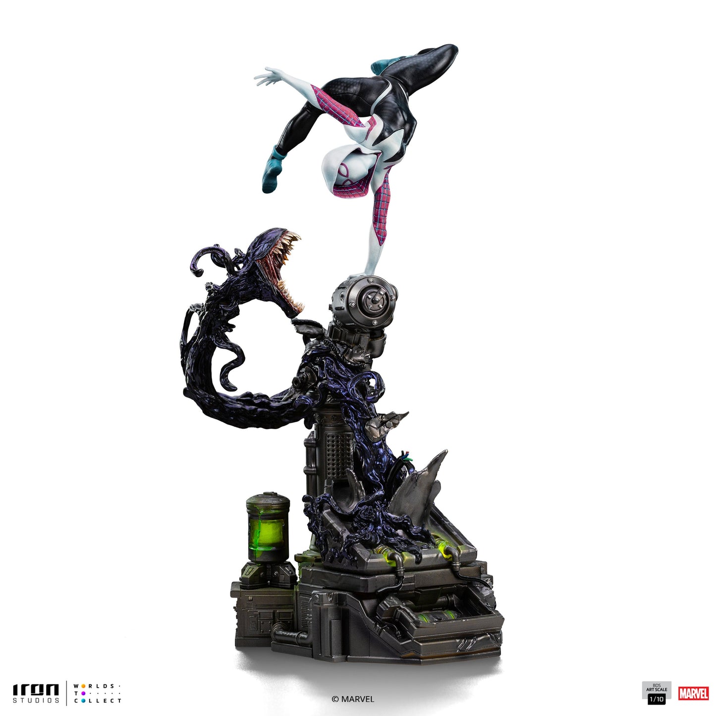 Ghost-Spider Statue - Spider-Man vs. Villains Diorama - Art Scale 1/10 - Iron Studios