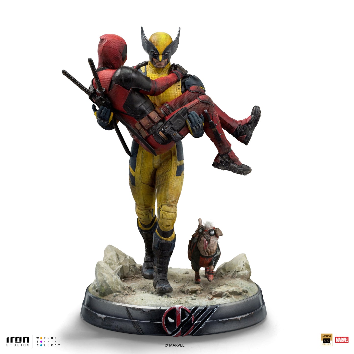 Deadpool and Wolverine Statue - Deadpool & Wolverine - Art Scale 1/10 - Iron Studios