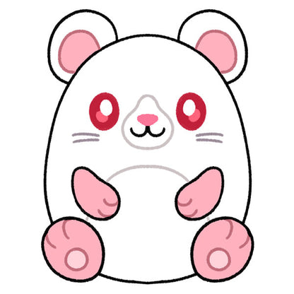 Peluche Mini Squishable – Rat Blanc